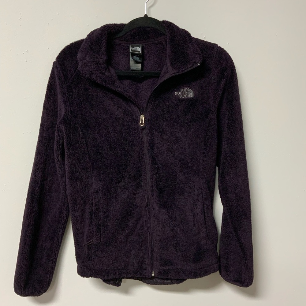 The North Face purple fleece. (S)